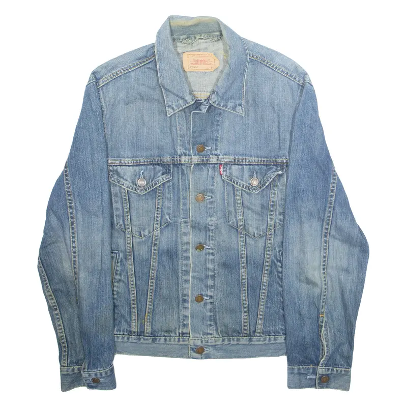 Levi's Mens Denim Jacket Blue S 1