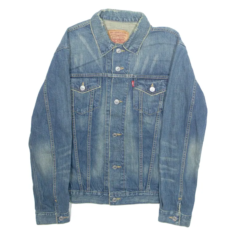 Levi's Mens Denim Jacket Blue S 1