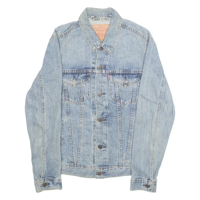 Levi's Mens Denim Jacket Blue S 1