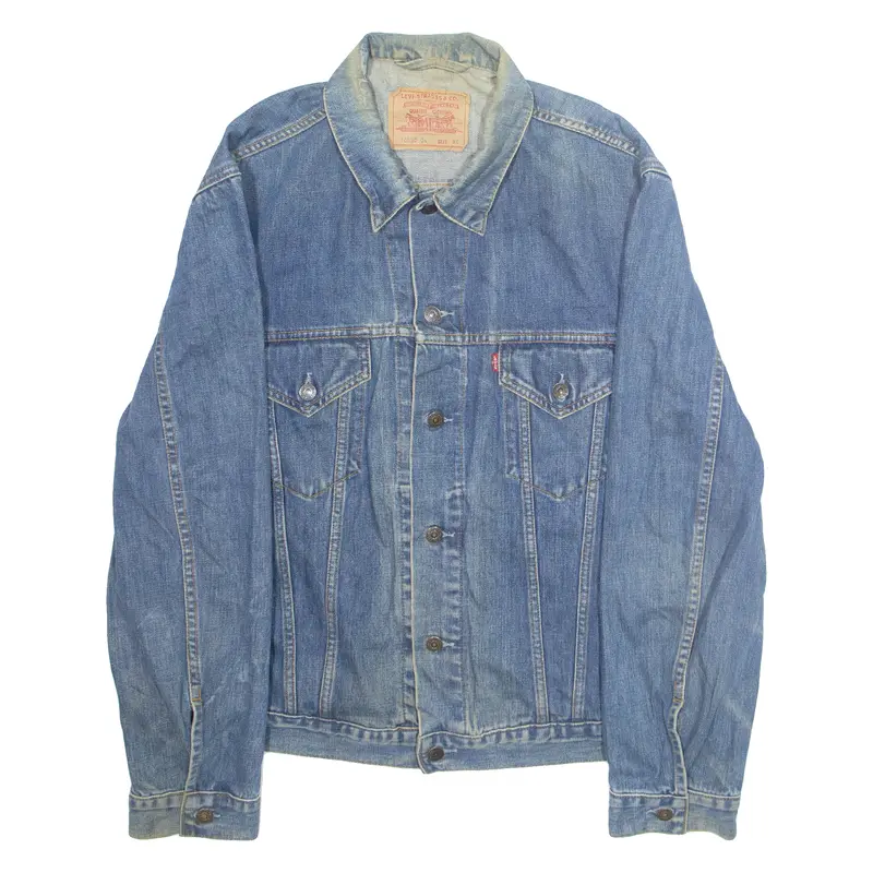 Levi's Mens Denim Jacket Blue Xl 1