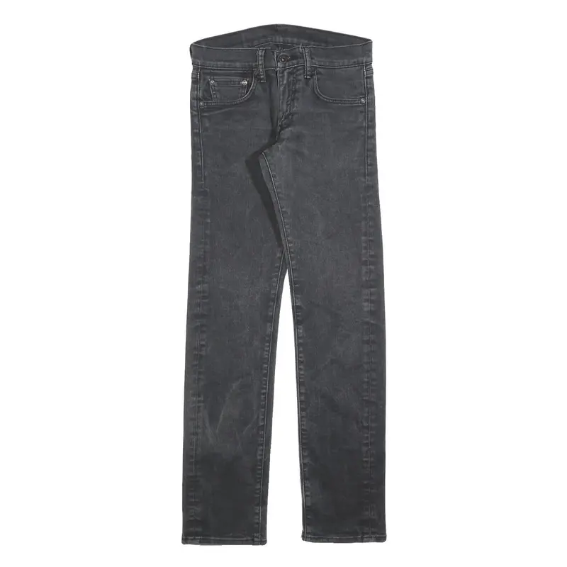 Levi's Mens Jeans Black Slim Skinny Denim Medium W29 L32 Zip Closure 1