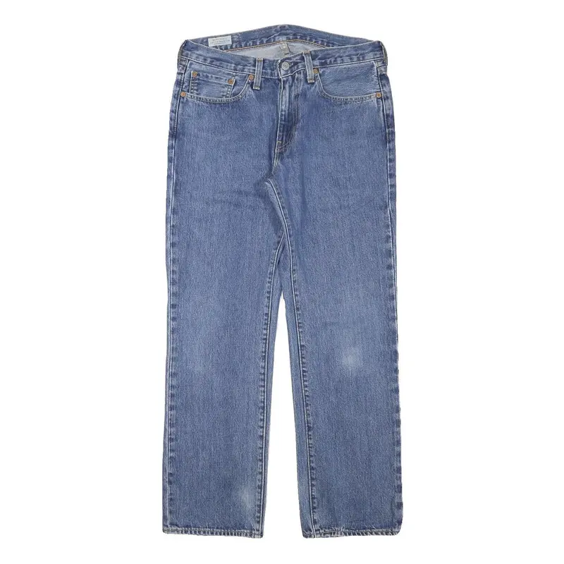 Levi's Mens Jeans Blue Regular Straight Denim Medium W30 L29 Casual Zip 1