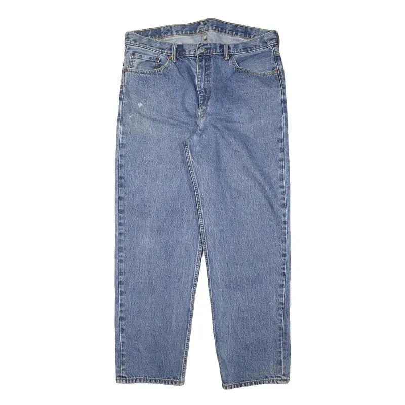 Levi's Mens Jeans Blue Regular Straight Denim Medium W38 L30 Classic Zip Cotton 1
