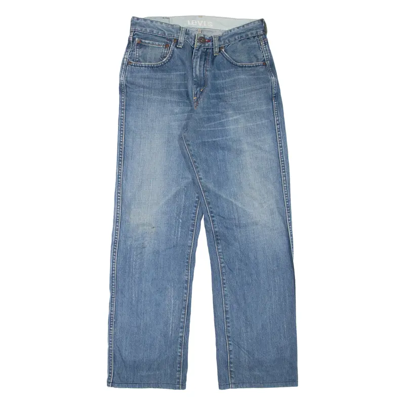 Levi's Mens Jeans Blue Regular Straight Stone Wash W27 L29 1
