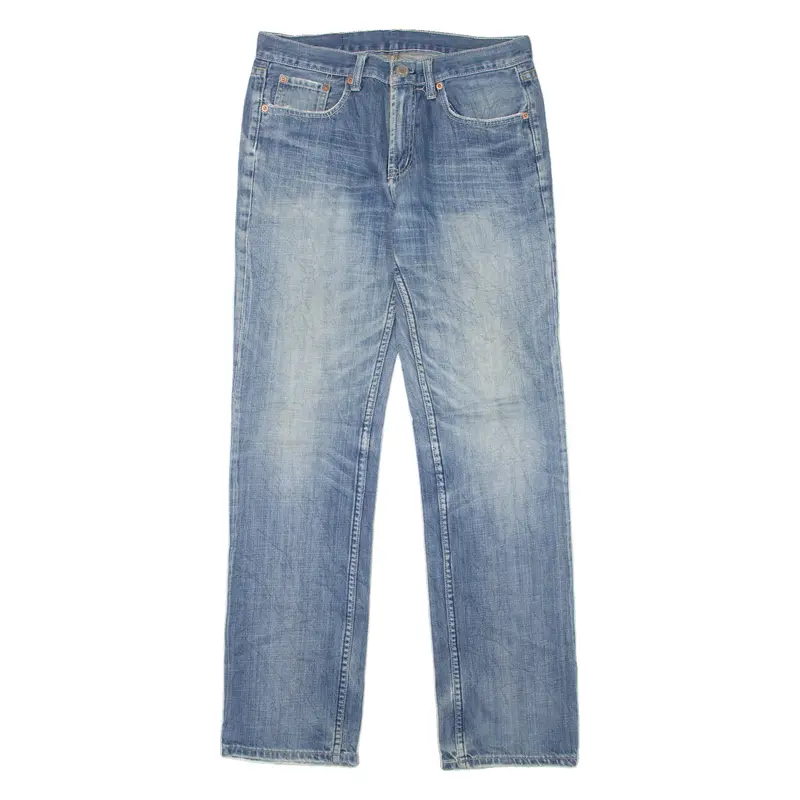 Levi's Mens Jeans Blue Regular Straight Stone Wash W30 L32 1