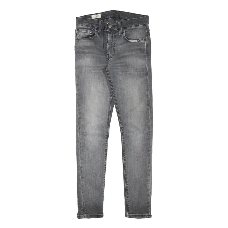 Levi's Mens Jeans Grey Slim Skinny Denim Medium W27 L29 Stylish Casual 1