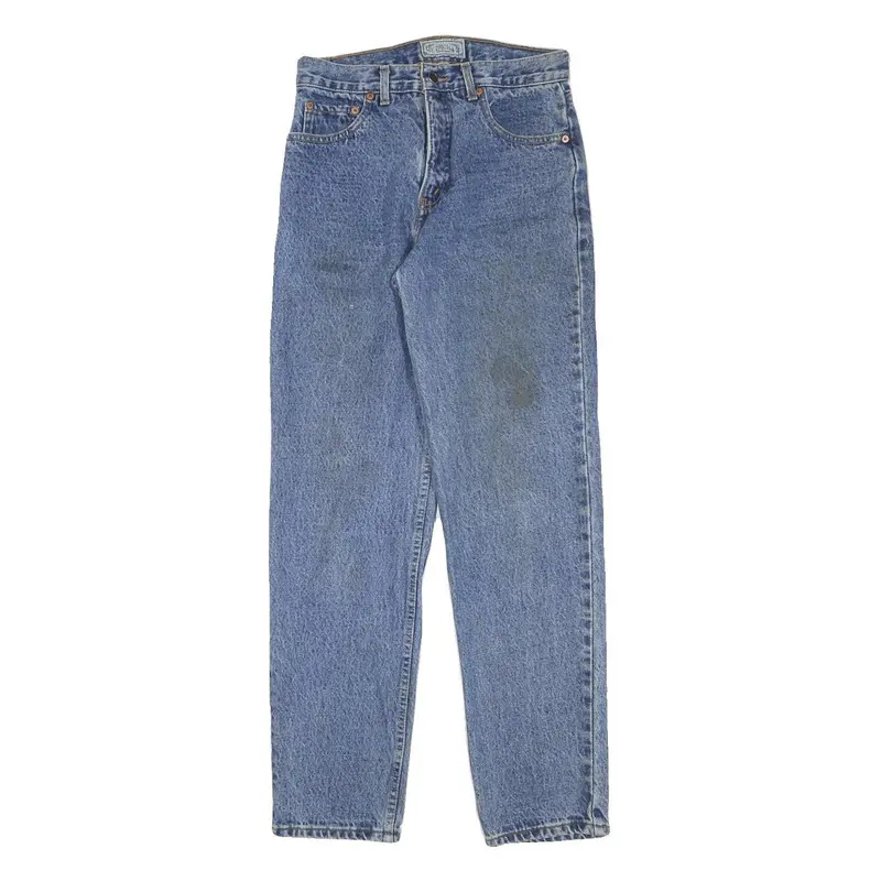 Levi's Mens Regular Fit Blue Denim Jeans W28 L30 Classic Zip Cotton Blend 1