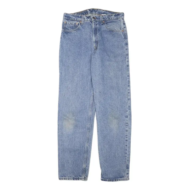 Levi's Mens Regular Fit Blue Denim Jeans W30 L31 Classic Zip Closure 1