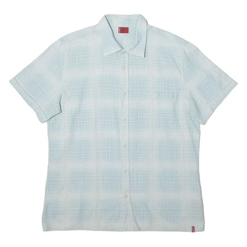 Levi's Mens Shirt Blue Check S 1