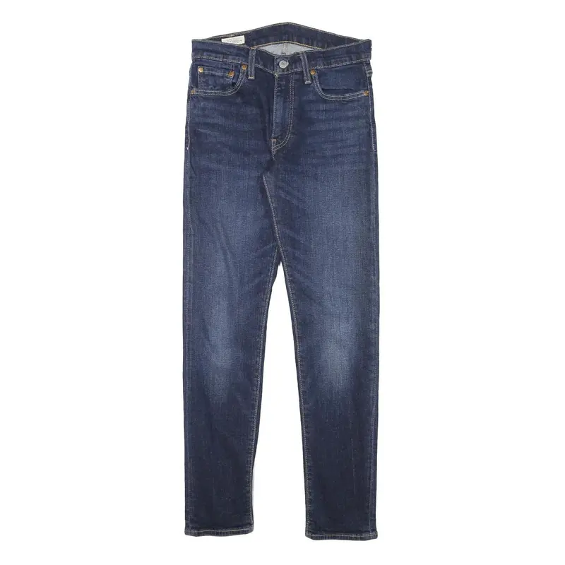Levi's Mens Slim Blue Denim Jeans W28 L30 Cotton Blend Zip Classic Skinny Fit 1