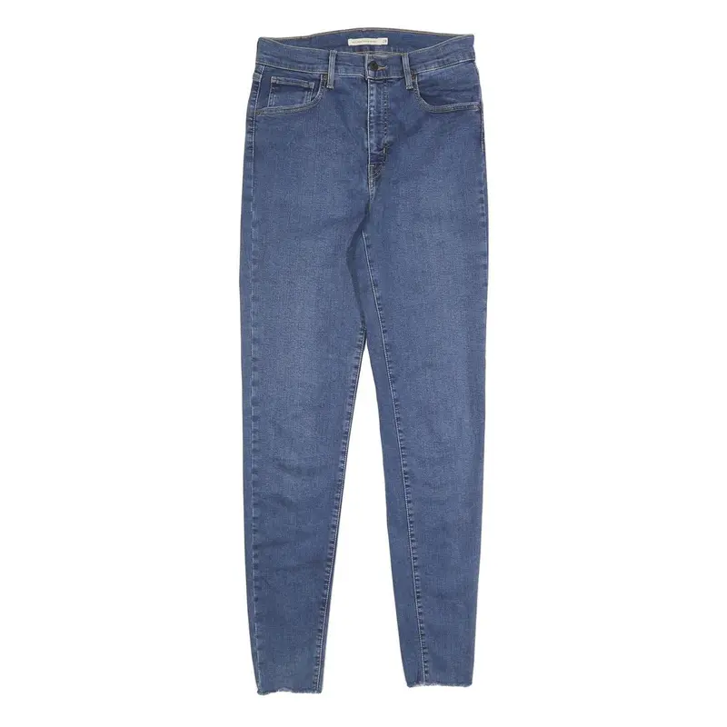 Levi's Mens Slim Blue Denim Jeans W28 L32 Zip Closure Classic Fit 1