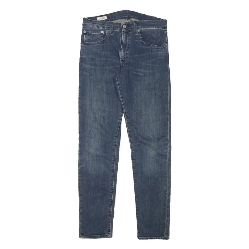 Levi's Mens Slim Blue Denim Light Wash Jeans W29 L29 Zip Closure Classic Fit 1