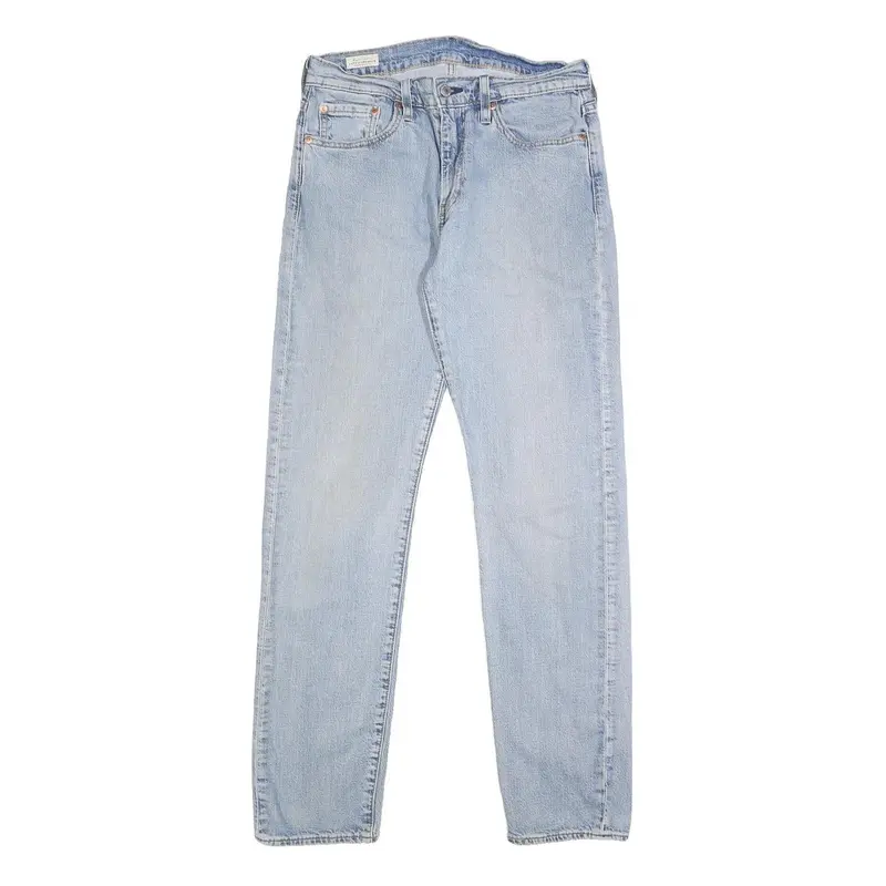 Levi's Mens Slim Light Blue Denim Jeans W29 L32 Classic Zip Closure 1
