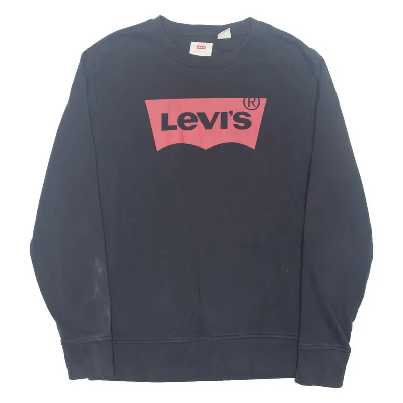 Levi's Mens Sweatshirt Black M 1