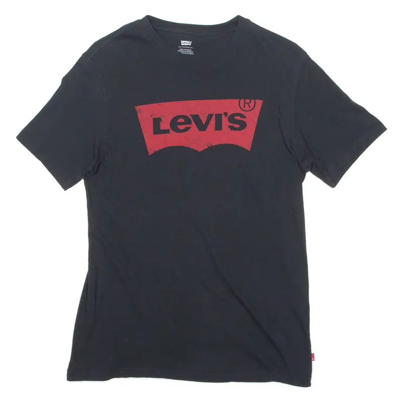 Levi's Mens T-Shirt Black S 1