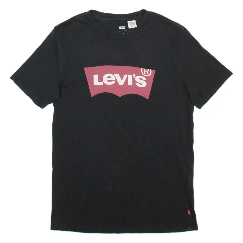 Levi's Mens T-Shirt Black S 1