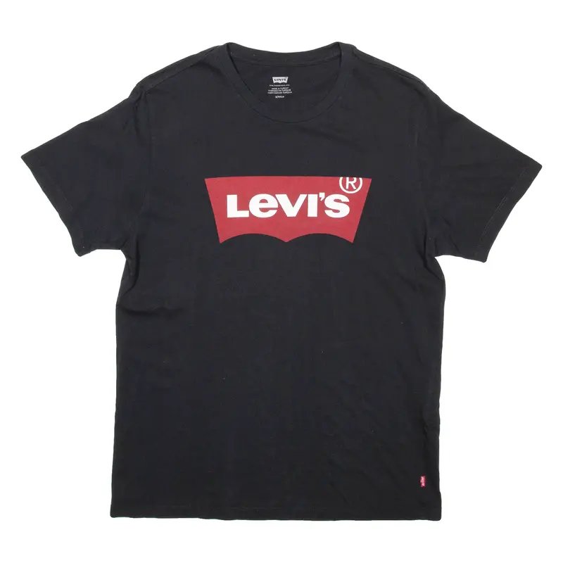 Levi's Mens T-Shirt Black S 1
