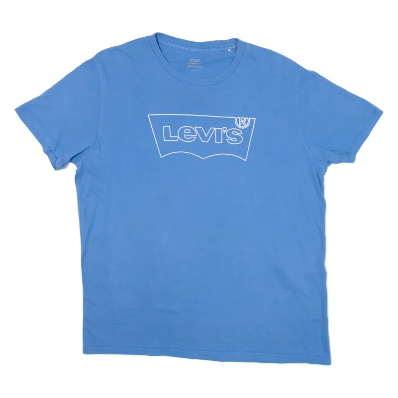 Levi's Mens T-Shirt Blue L 1