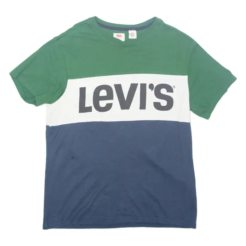 Levi's Mens T-Shirt Blue Usa S 1