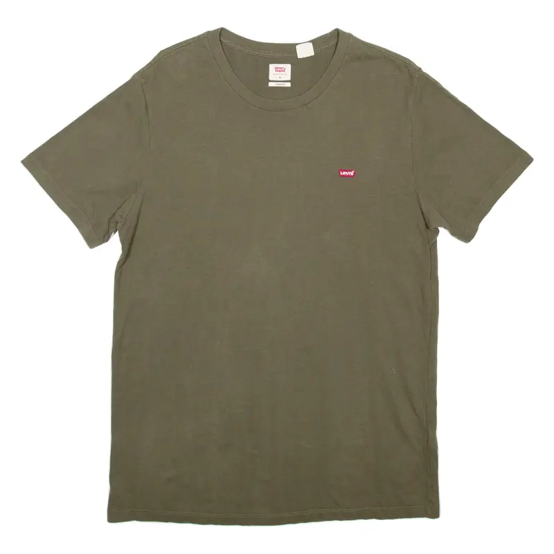Levi's Mens T-Shirt Green M 1