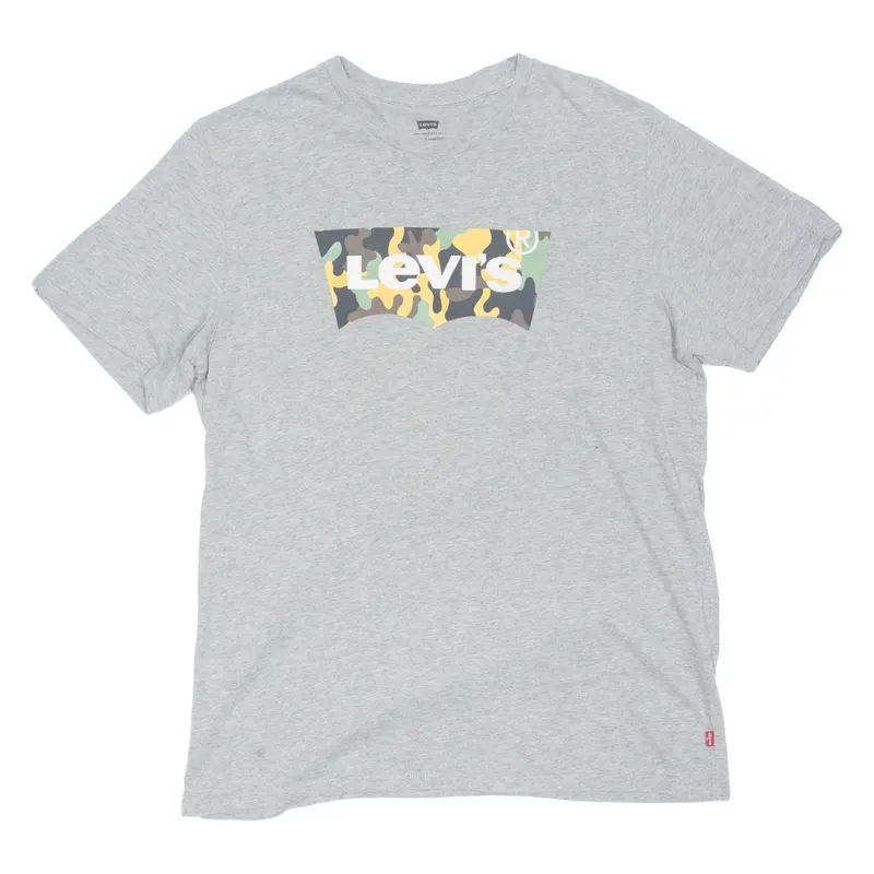 Levi's Mens T-Shirt Grey L 1