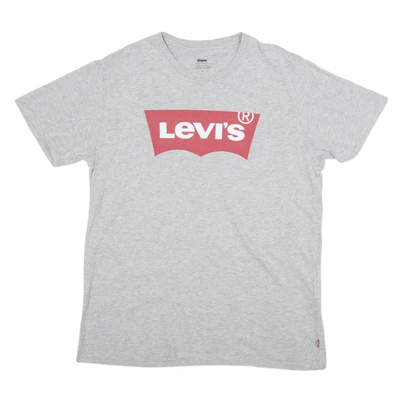 Levi's Mens T-Shirt Grey M 1