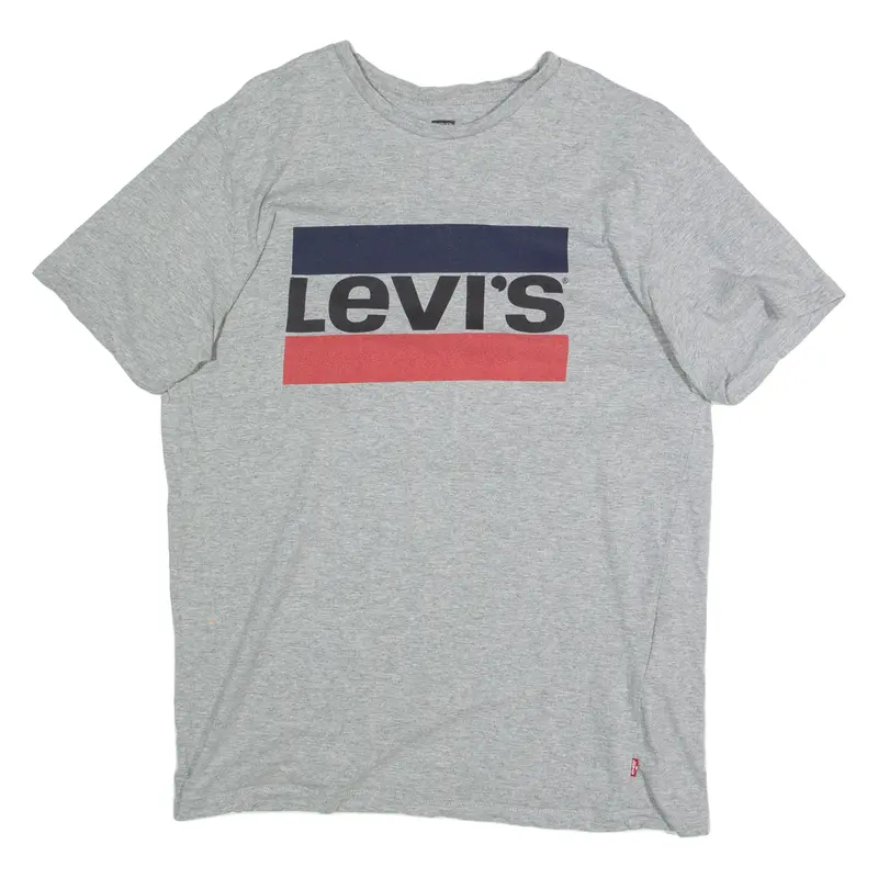 Levi's Mens T-Shirt Grey M 1