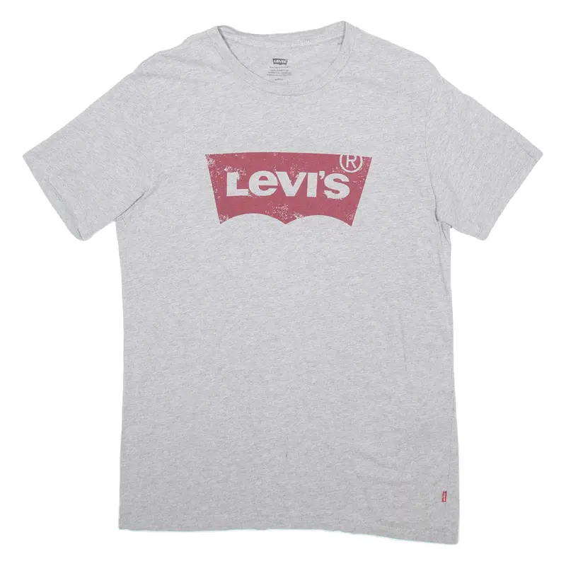 Levi's Mens T-Shirt Grey S 1
