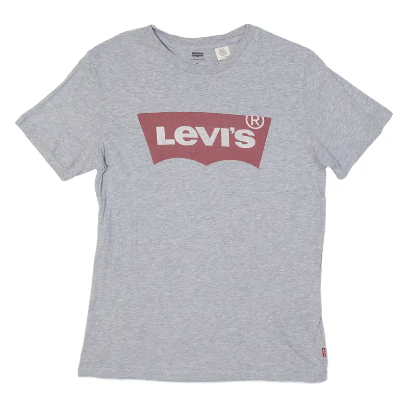 Levi's Mens T-Shirt Grey Xs 1