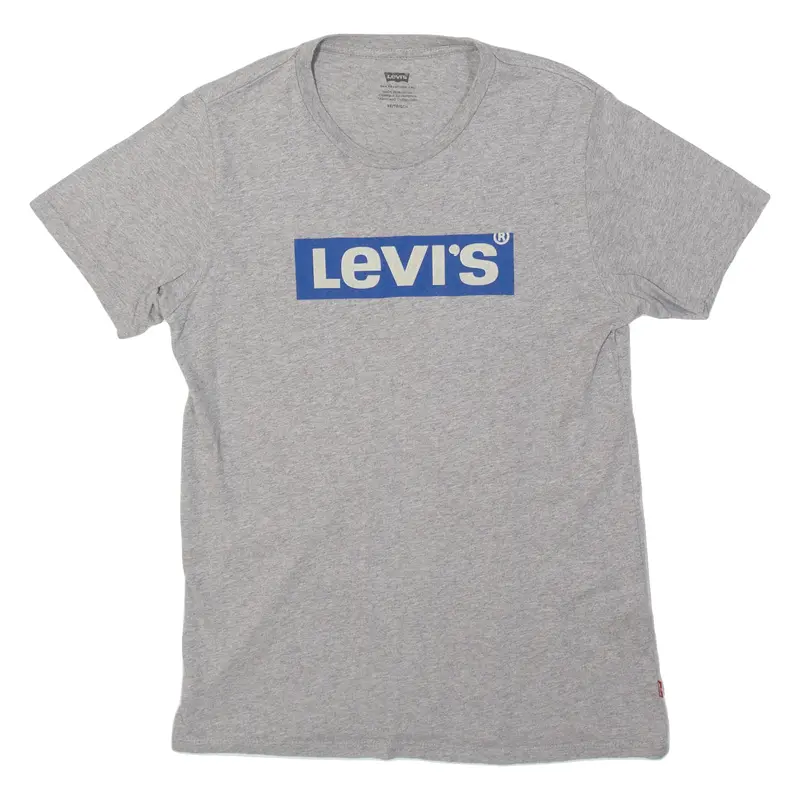 Levi's Mens T-Shirt Grey Xs 1