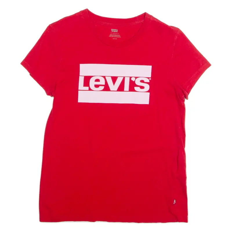 Levi's Mens T-Shirt Red S 1