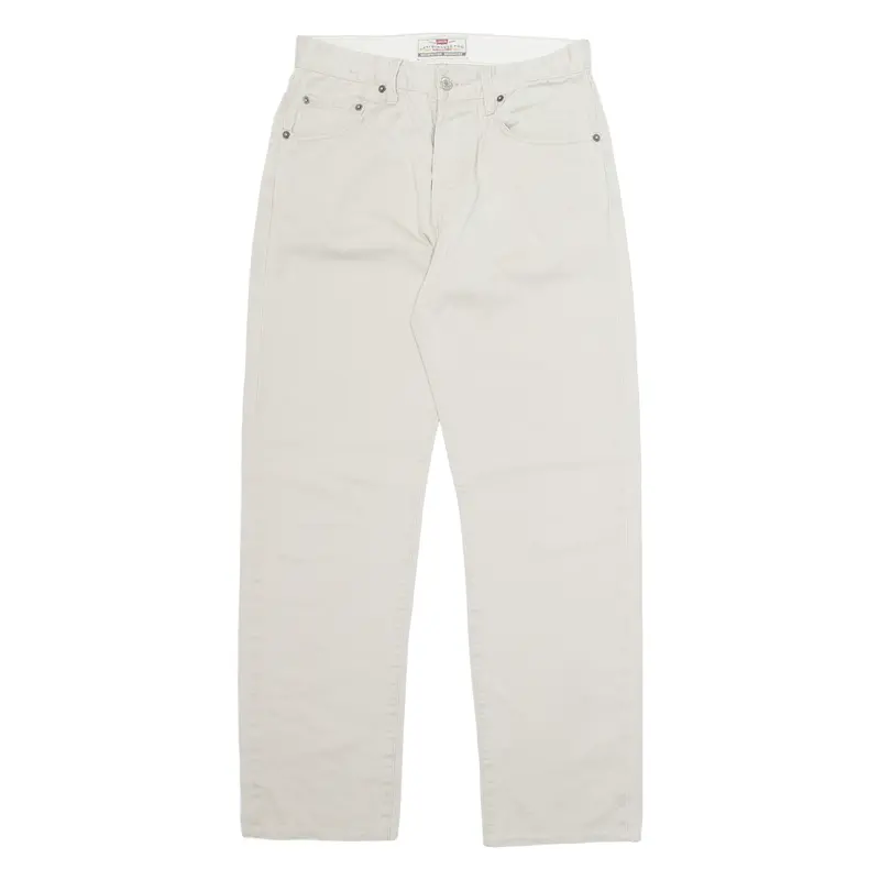 Levi's Mens Trousers Beige Regular Tapered W30 L32 1