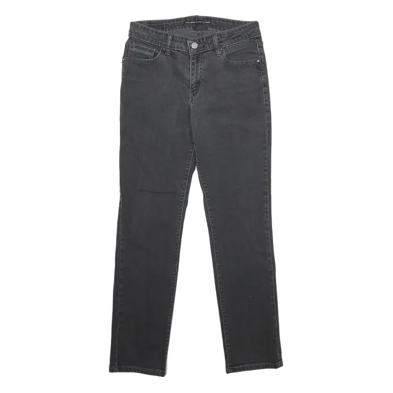 Levi's Mid Rise Skinny Womens Jeans Black Regular Skinny Denim W28 L30 Classic 1