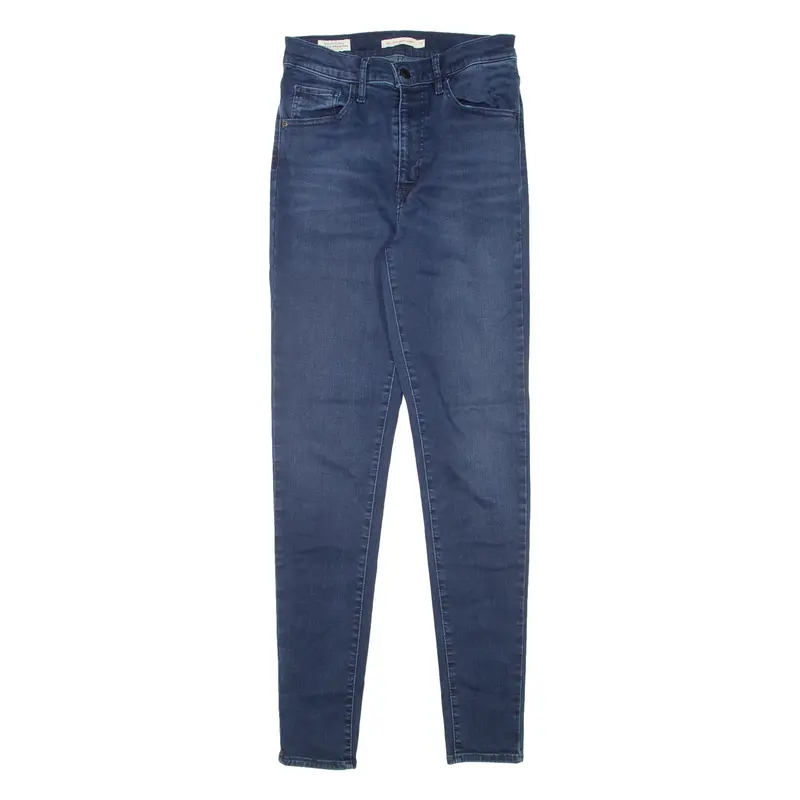 Levi's Mile High Big E Womens Jeans Blue Slim Skinny W27 L30 1