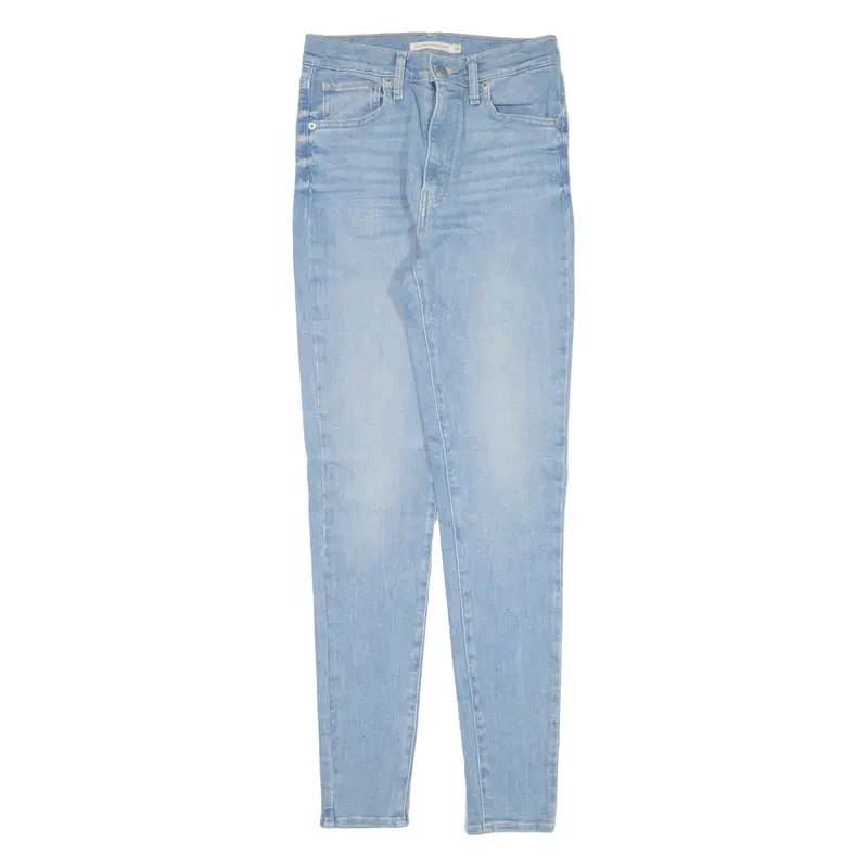 Levi's Mile High Womens Jeans Blue Slim Skinny W25 L30 1
