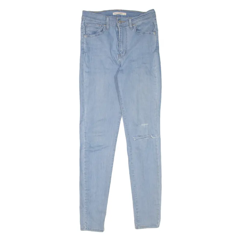 Levi's Mile High Womens Jeans Blue Slim Skinny W27 L30 1