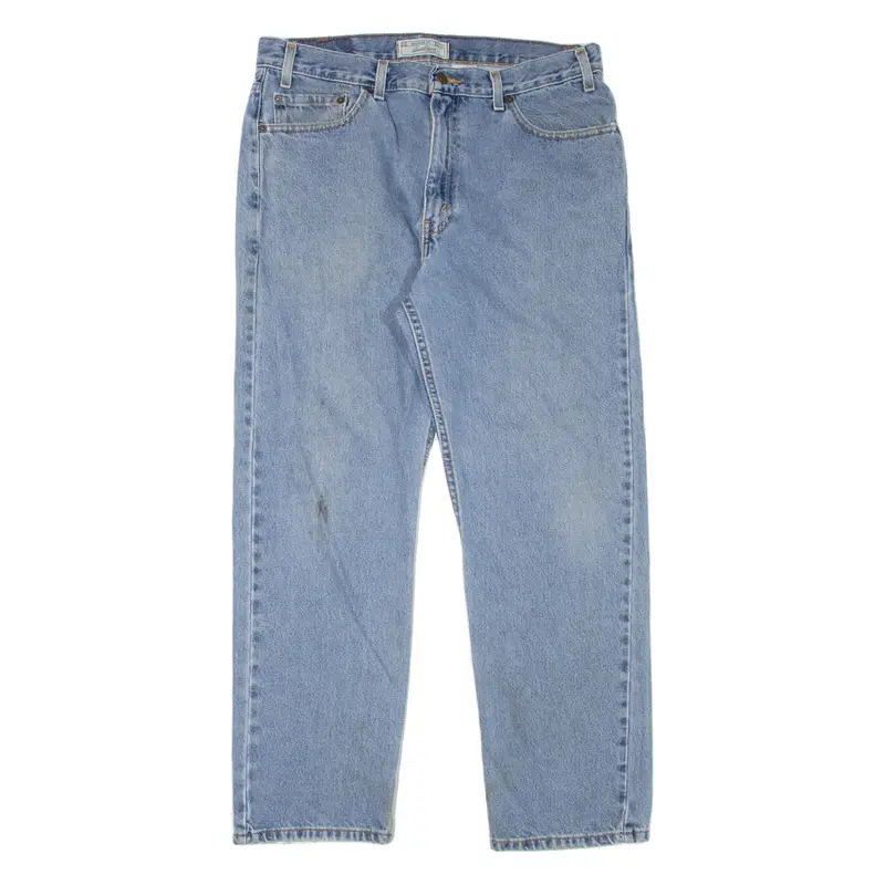 Levi's Signature Mens Jeans Blue Regular Straight W36 L30 1