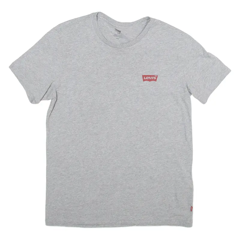 Levi's Slim Fit Mens T-Shirt Grey M 1