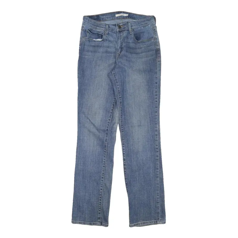 Levi's Womens 505 Regular Fit Straight Leg Denim Medium Wash W27 L30 Classic 1