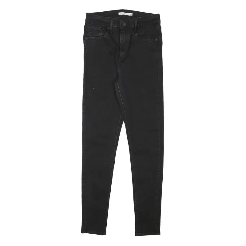 Levi's Womens Black Slim Skinny Denim Jeans Cotton Blend W26 L28 Classic Fit 1