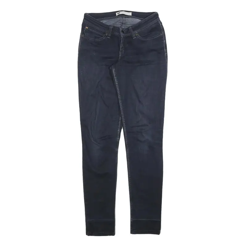 Levi's Womens Blue Slim Skinny Denim Jeans Cotton Blend W28 L32 Classic Comfort 1