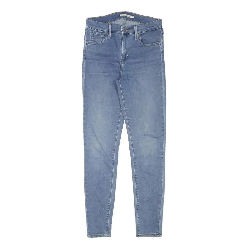 Levi's Womens Blue Slim Skinny Denim Light Wash Jeans W26 L28 Stretch Cotton 1