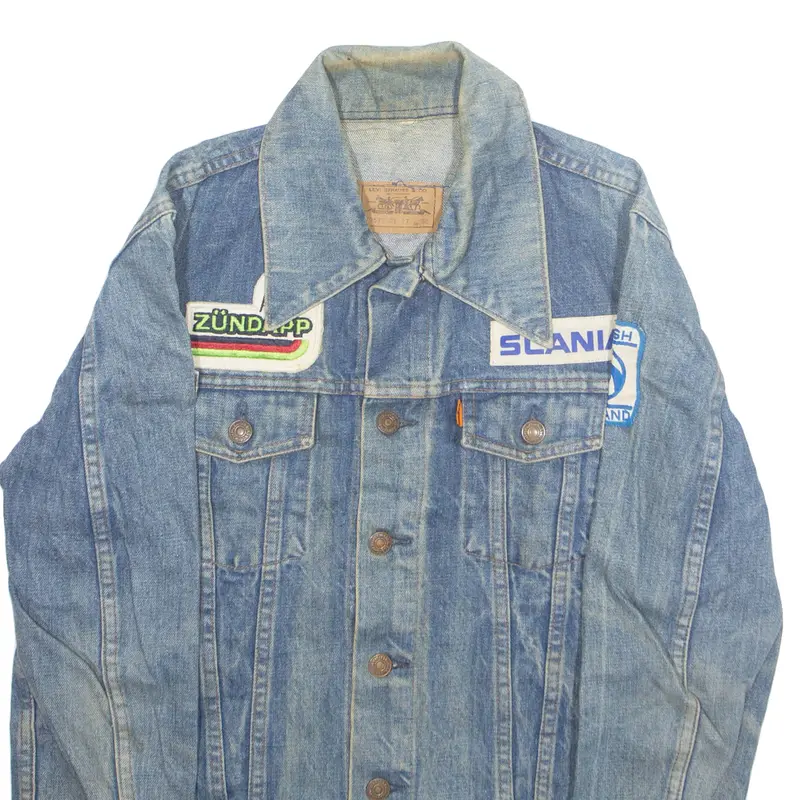 Levi's Womens Denim Jacket Blue Usa M 2
