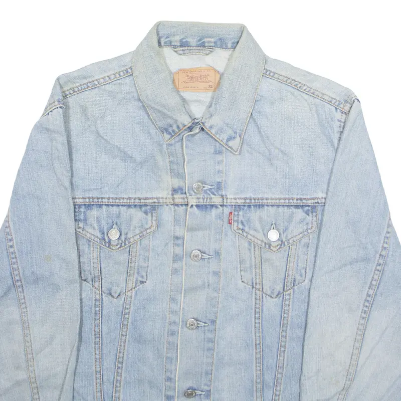 Levi's Womens Denim Jacket Blue Xl 2