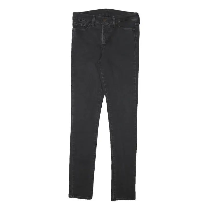 Levi's Womens Jeans Black Slim Skinny Denim Medium W28 L31 Stretch Cotton Blend 1