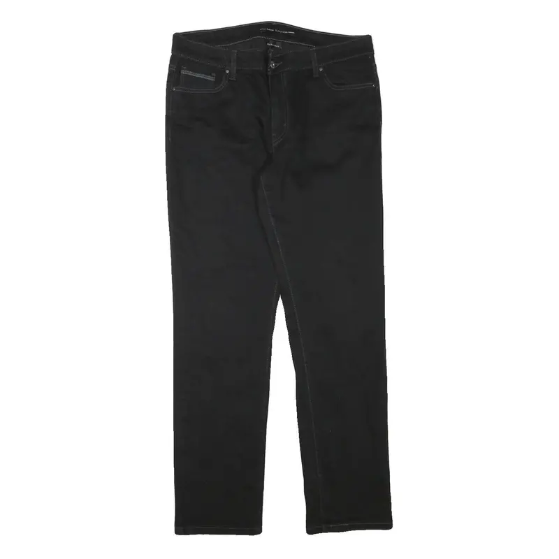 Levi's Womens Jeans Black Slim Skinny Denim W32 L30 Stylish Zip Closure 1