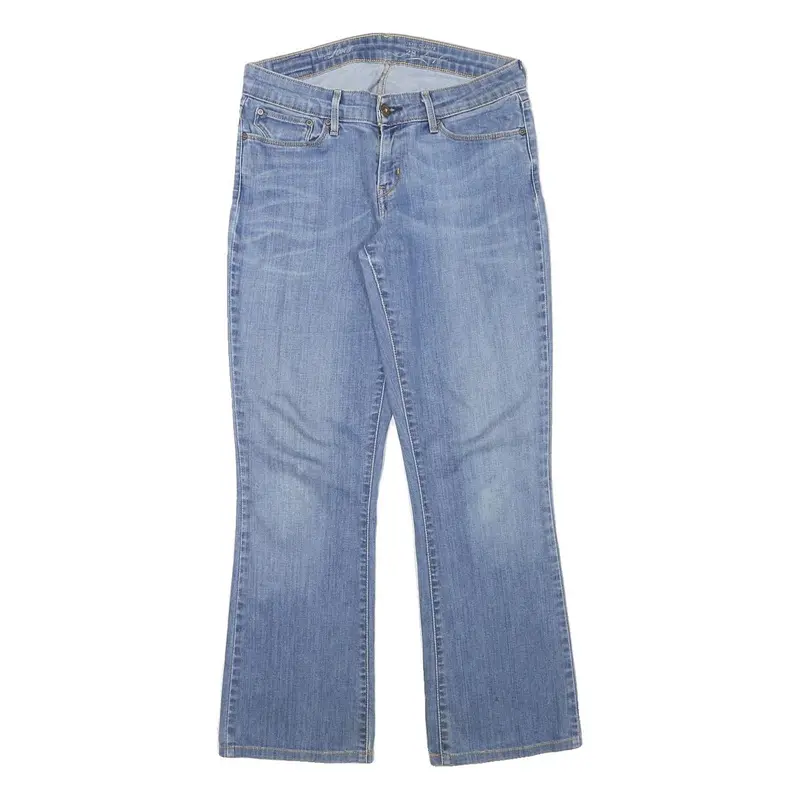 Levi's Womens Jeans Blue Regular Bootcut Denim Medium W28 L27 Classic Zip 1