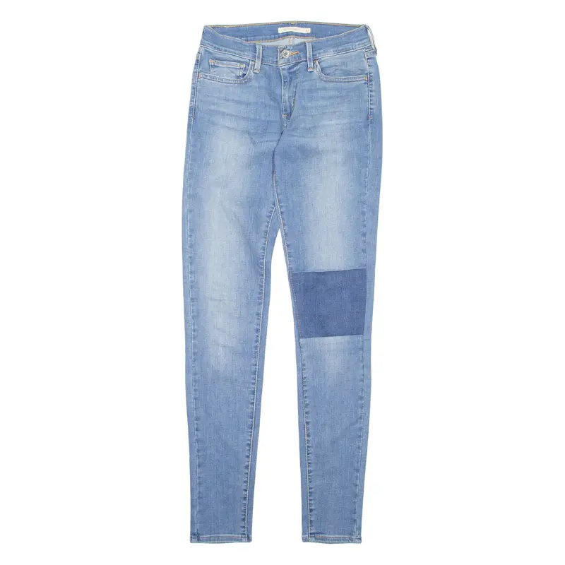 Levi's Womens Jeans Blue Regular Skinny Stone Wash W27 L32 1