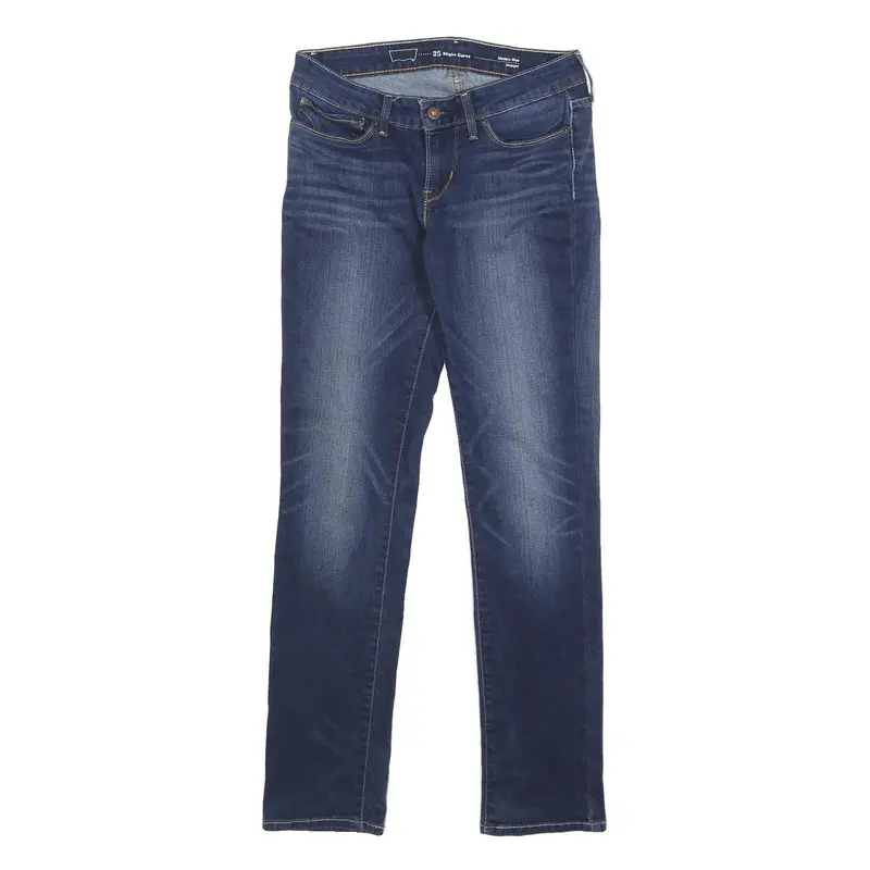 Levi's Womens Jeans Blue Regular Straight Denim Medium W28 L30 Classic Fit 1