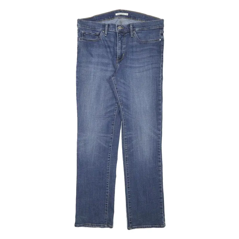 Levi's Womens Jeans Blue Regular Straight Denim Medium W33 L29 Classic Cotton 1